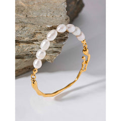 Pearls 18k Gold Color Bracelet - eclatis