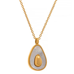 Golden Fruit 18k Gold Plated Pendant Necklace - eclatis