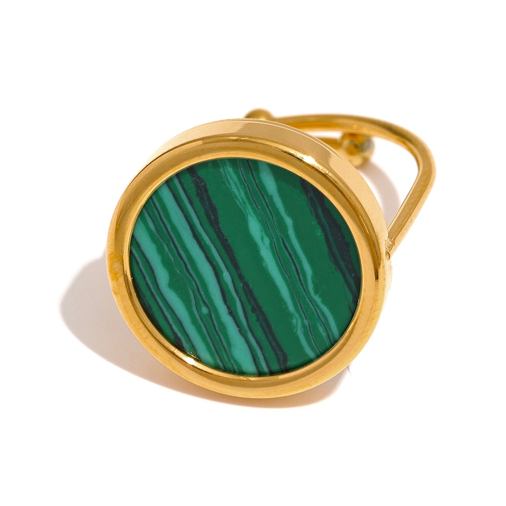 Malachite Ring - eclatis