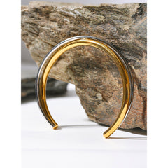 Geometric 18K Gold Plated Bracelet - eclatis